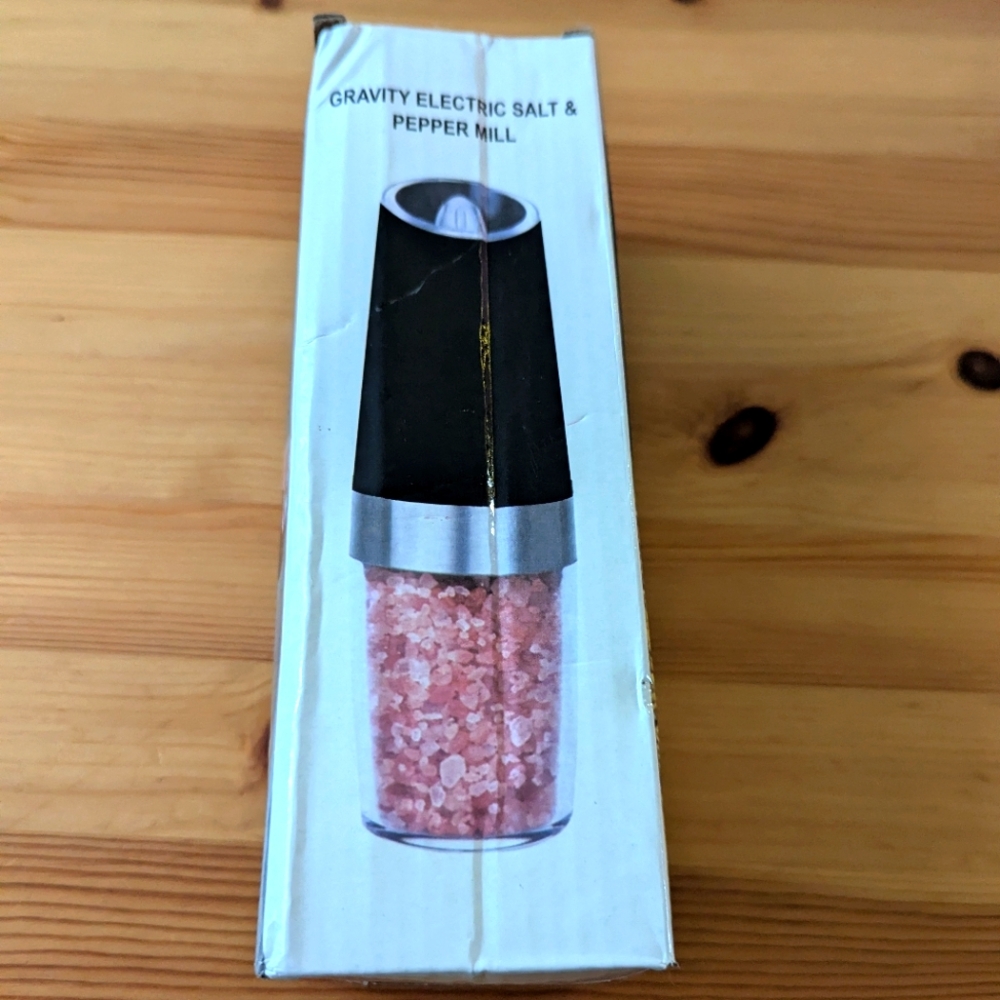 Gravity Electric Salt and Pepper Grinder